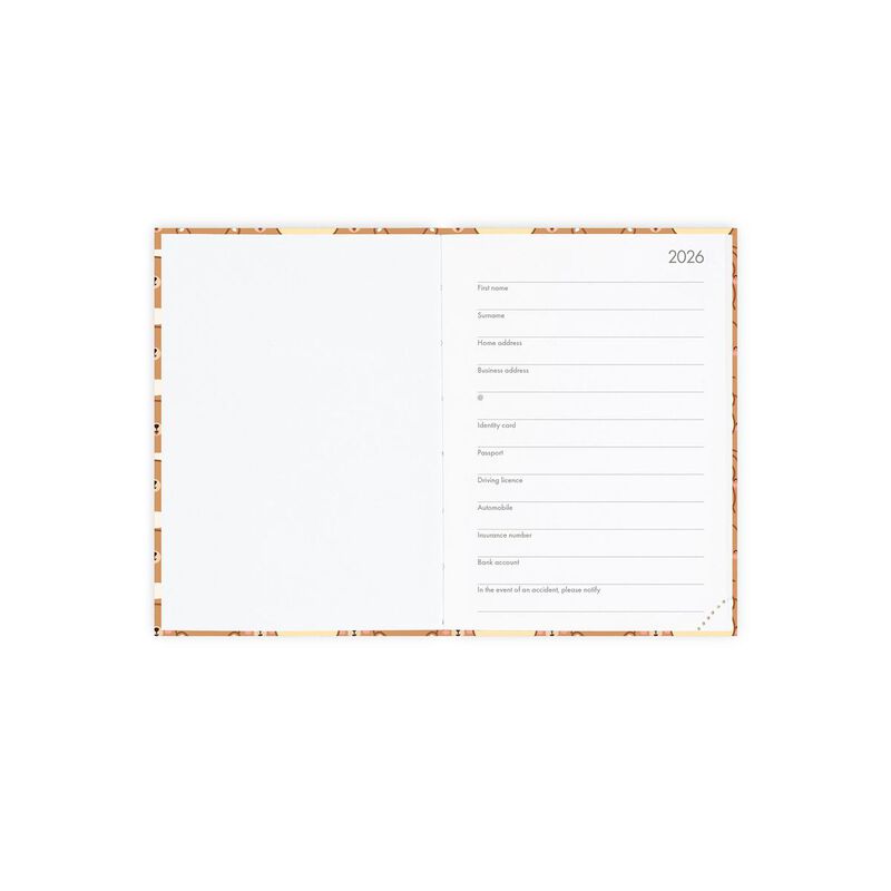 Legami Teddy Bear 2026 Photo Daily Diary Small image number 1