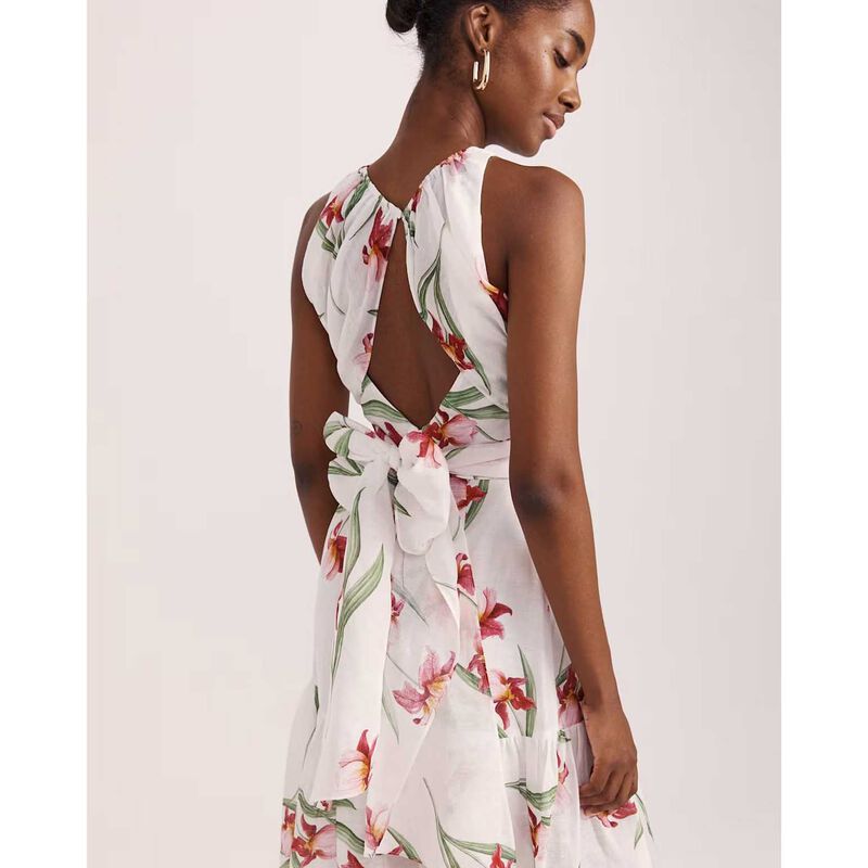 SABA Saint Jean Belted Maxi Dress image number 2