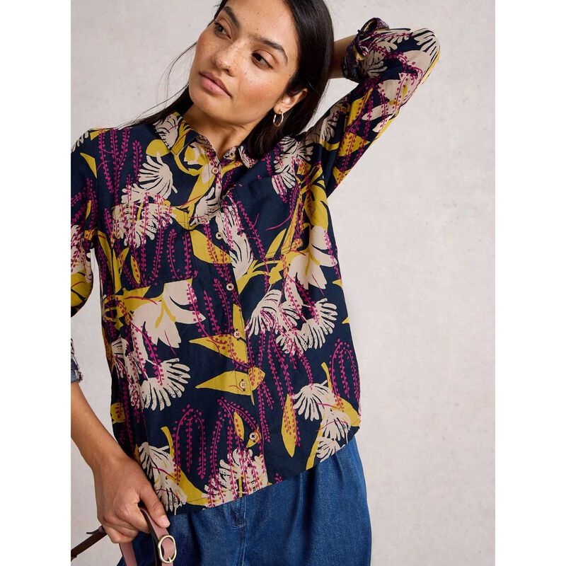 White Stuff Sophie Organic Cotton Shirt image number 10