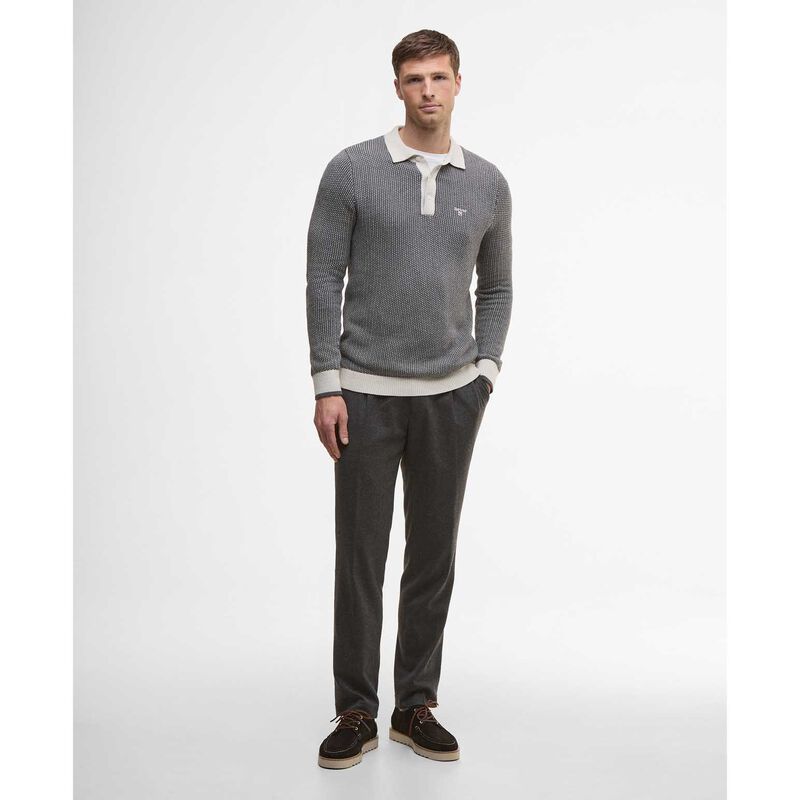 Barbour Decton Knitted Polo Shirt image number 3