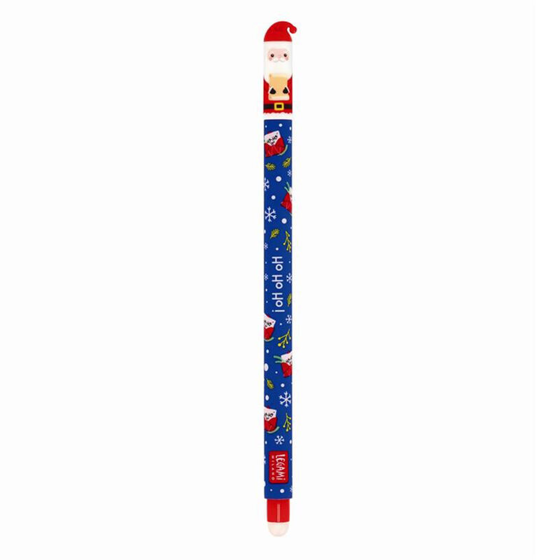 Legami Santa Erasable Gel Pen Limited Edition - Black Ink image number 0