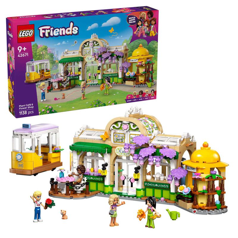 LEGO Friends Plant Café & Flower Shop image number 0