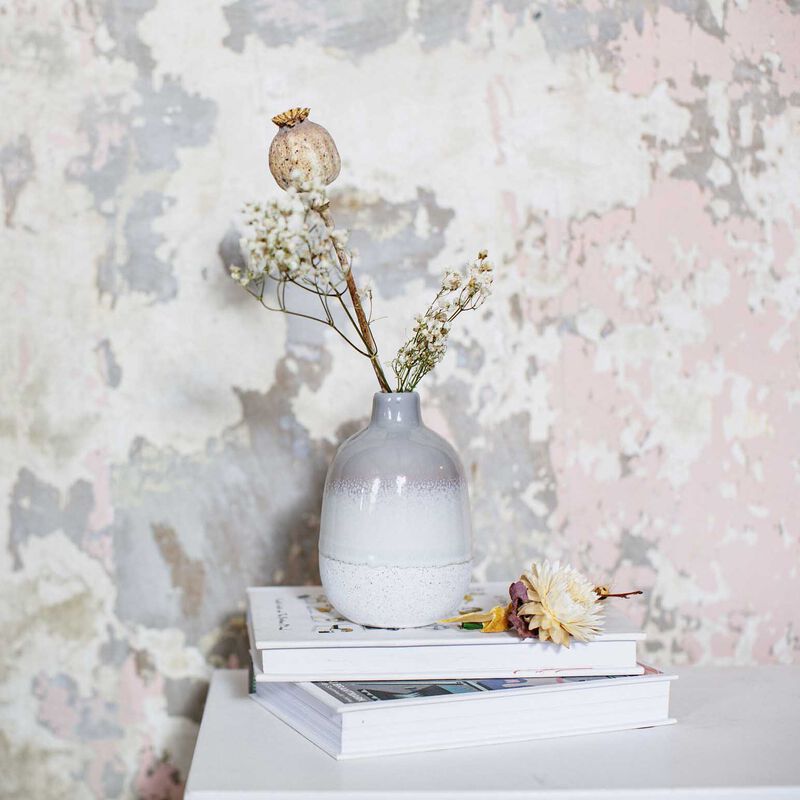 Sass & Belle Mojave Glaze Grey Vase image number 1