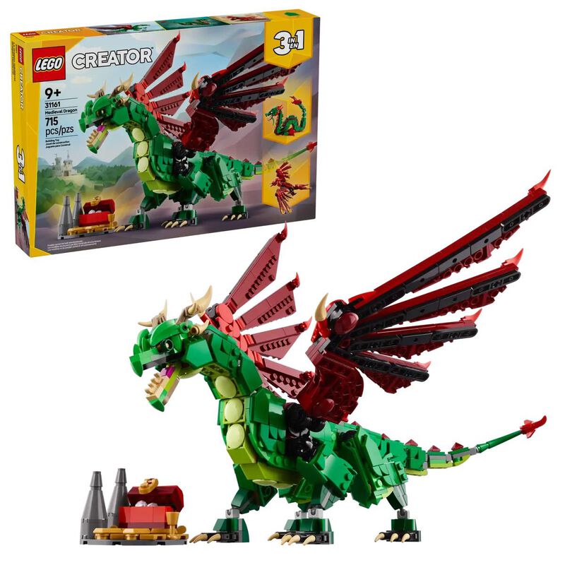 LEGO Creator 3in1 Medieval Dragon image number 0