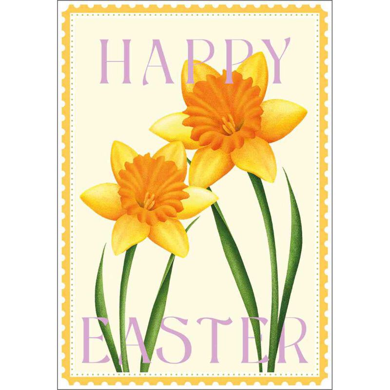 Image Gallery Easter Daffodils Card image number 0