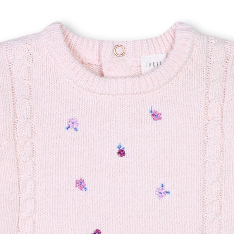 Carrement Beau Flower Emb Sweater 6M - 18M image number 2