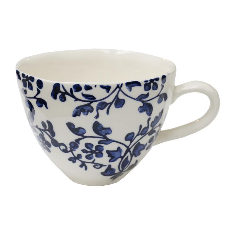 CC Interiors Florentine Bleu Handpainted Cup image number 0