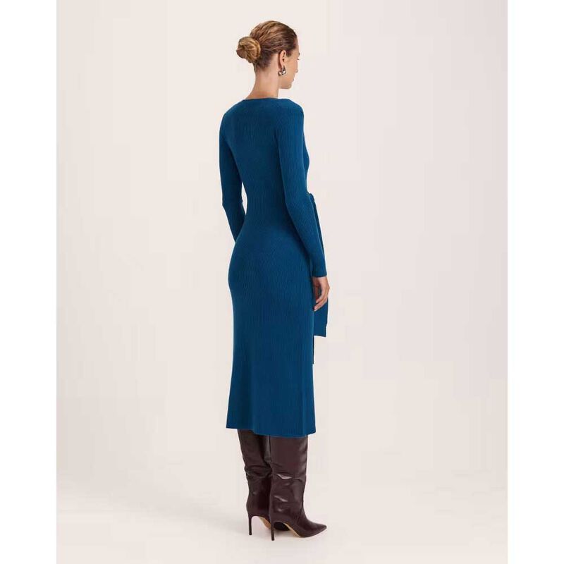 SABA Elle Wrap Knit Dress image number 1