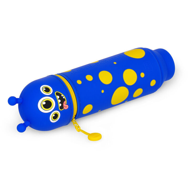 Legami Kawaii 2-In-1 Soft Silicone Monster Pencil Case image number 2