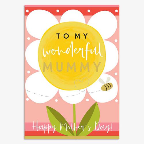 Image Gallery To My Wonderful Mummy Mother's Day Card