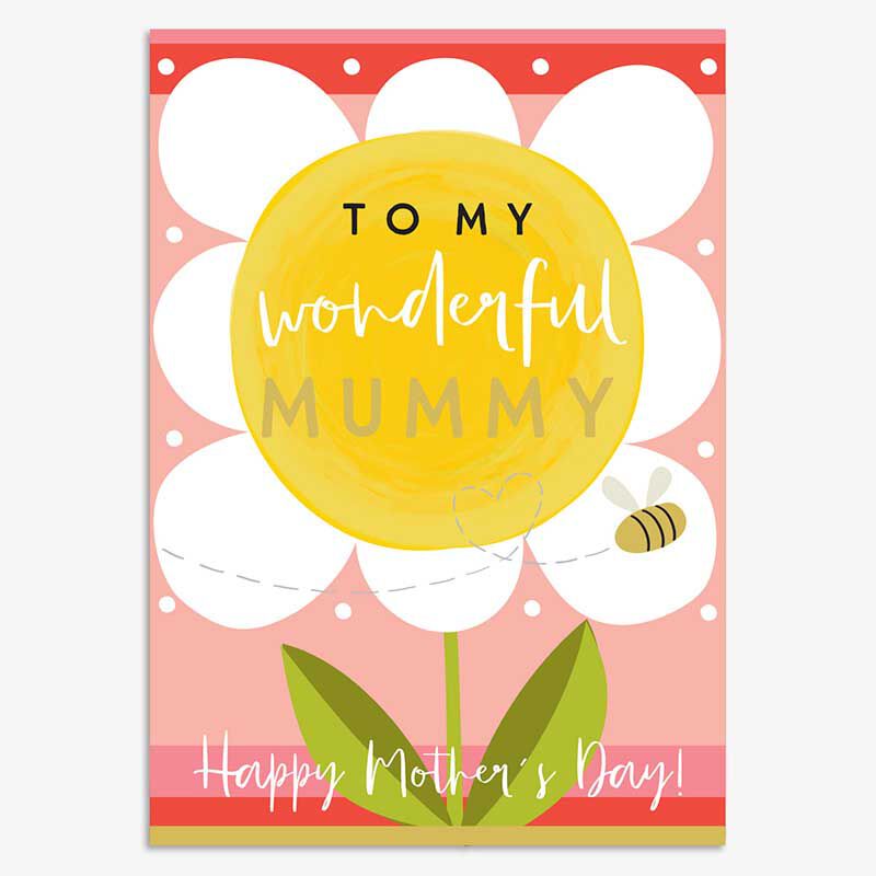 Image Gallery To My Wonderful Mummy Mother's Day Card image number 0