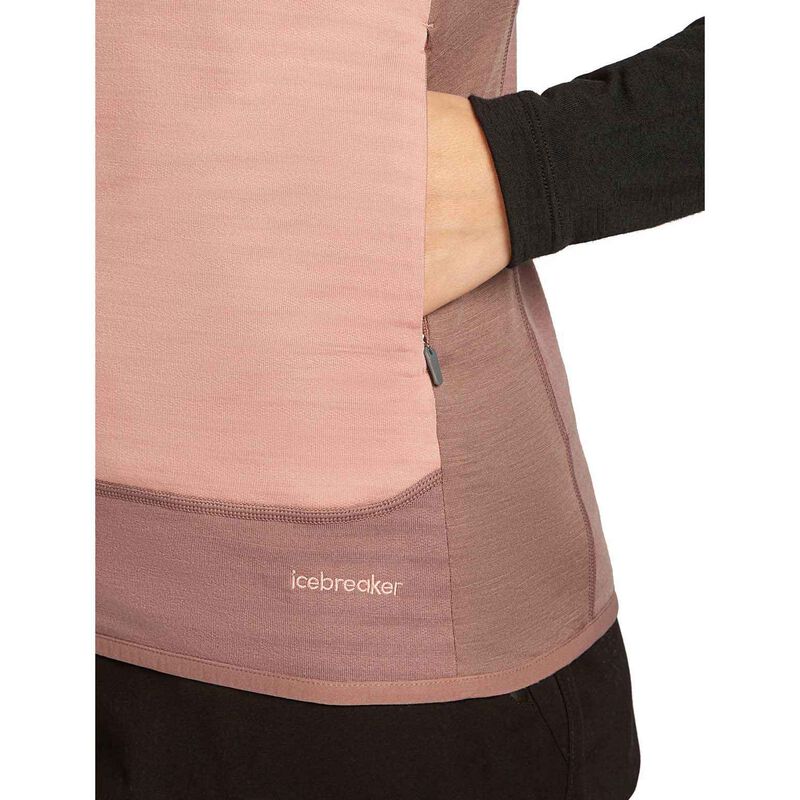Icebreaker W Merino Blend 300 RealFleece Descender Vest image number 7