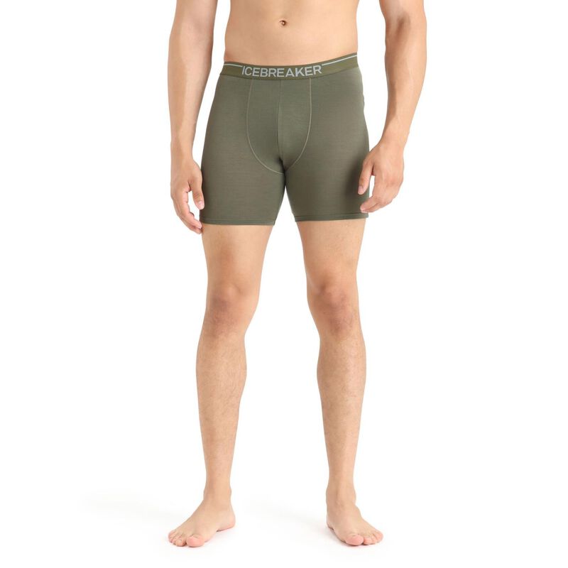 Icebreaker Mens Anatomica Long Boxers image number 0
