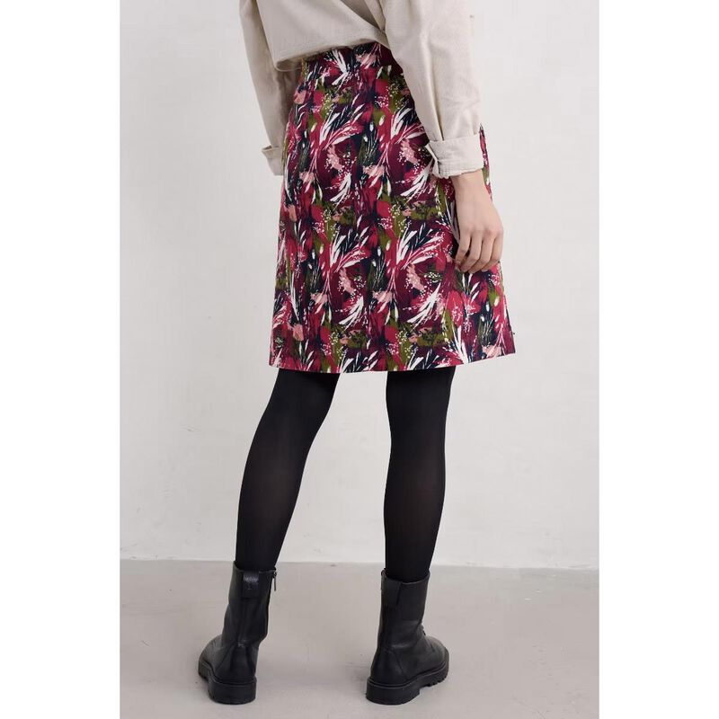 Seasalt Cornwall Ferry Crossing Skirt Towan Grasses Maritime image number 1