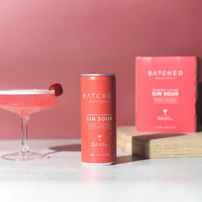 Batched Gin Sour 6% 4x230ml image number 1