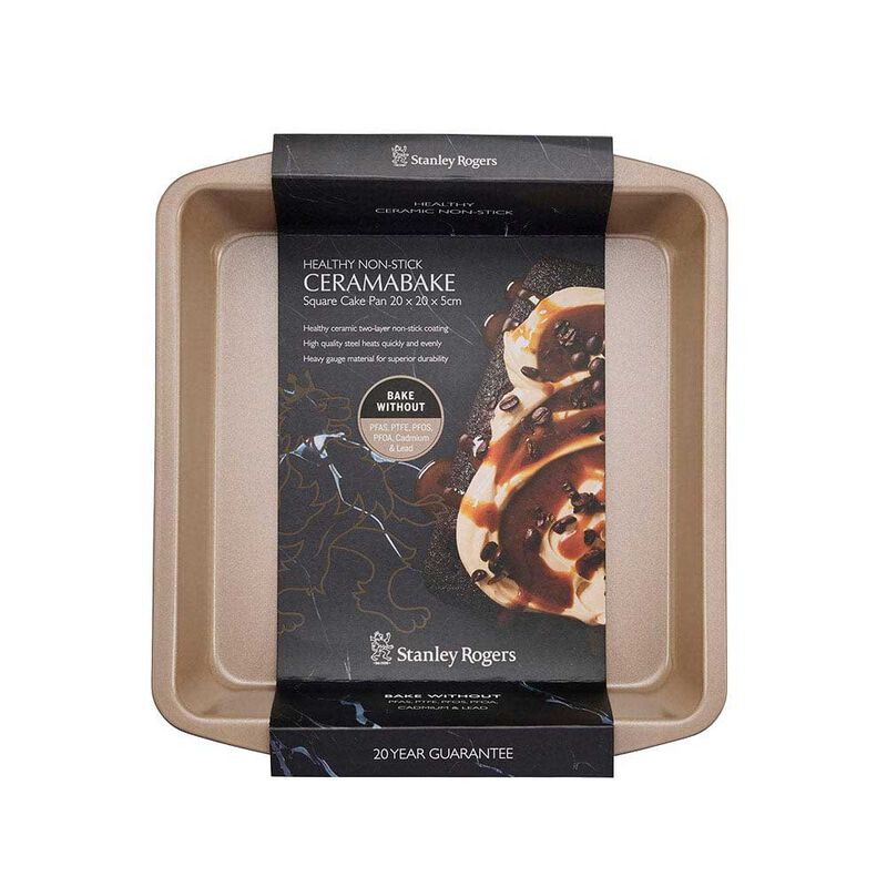 Stanley Rogers Ceramabake Square Cake 20x20x5cm image number 3
