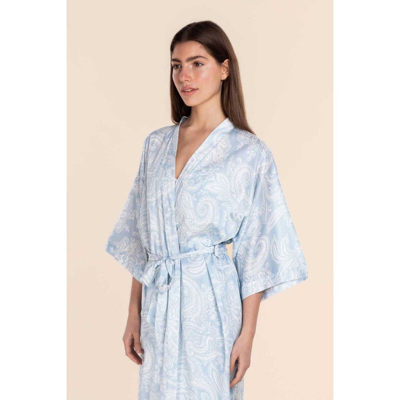 Gingerlilly Annie Cotton Sateen Robe image number 2