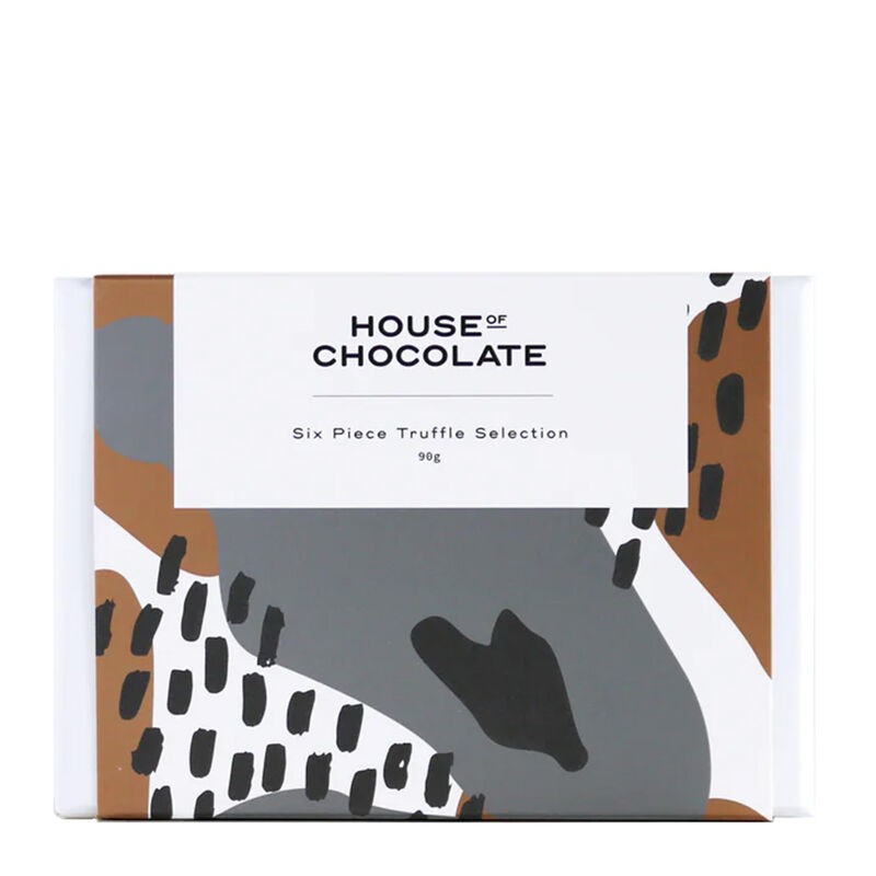 House of Chocolate 6 Piece Liqueur Truffle Selection 90g image number 0