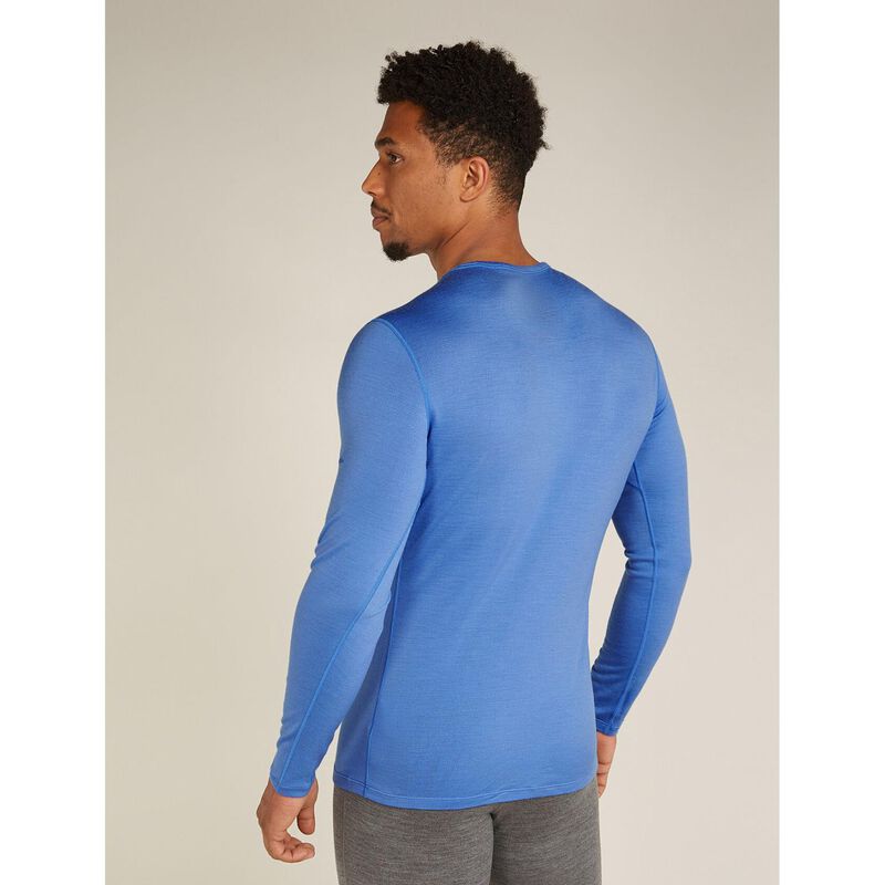 Icebreaker Mens Merino 260 Tech Long Sleeve Crew Neck Thermal Top image number 1