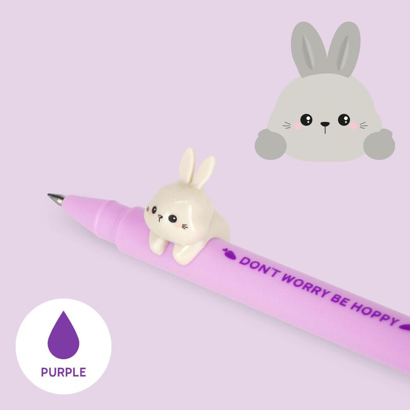 Legami Lovely Friends Gel Pen - Bunny image number 1