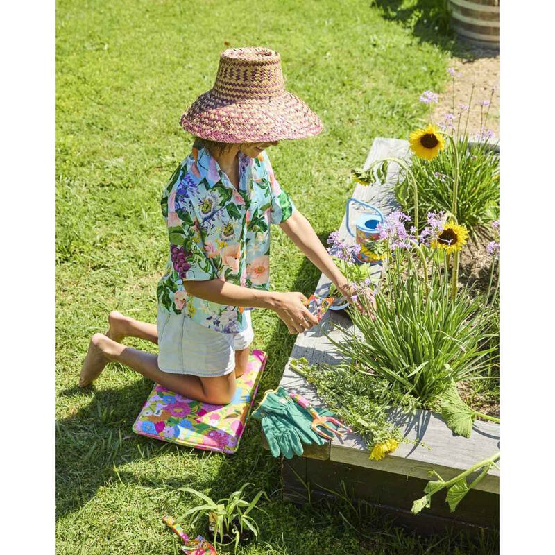 Kip&Co Follow The Sun Yellow Garden Kneeling Mat image number 1