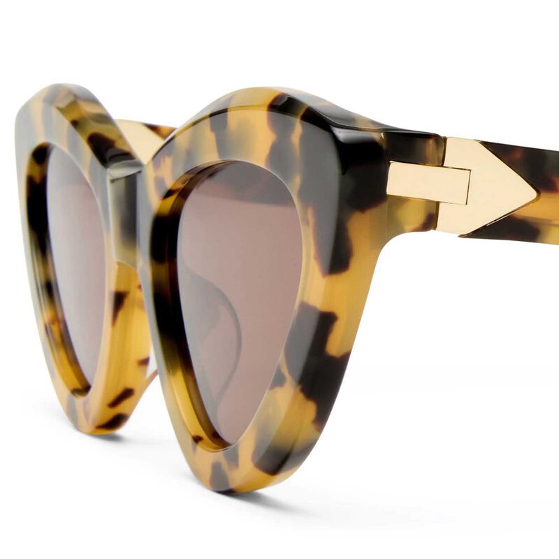 Karen Walker Tundra Crazy Tort Sunglasses image number 2