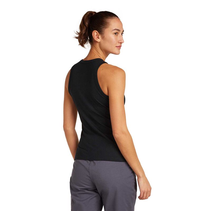 Icebreaker W Merino Blend Rib Lotus Tank image number 1