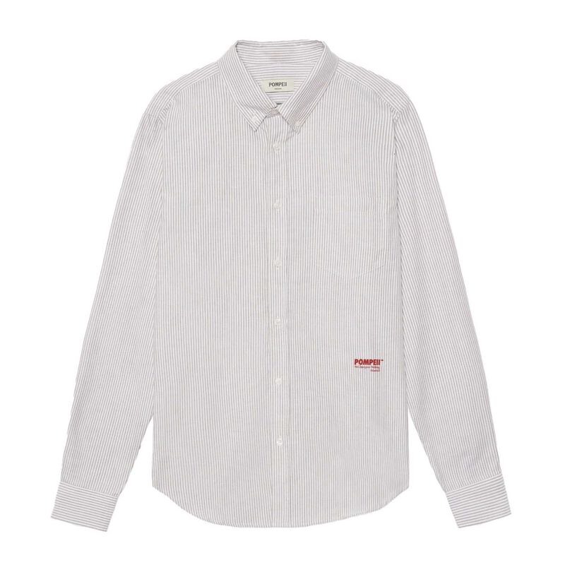 POMPEII Stripe Oxford Shirt image number 0