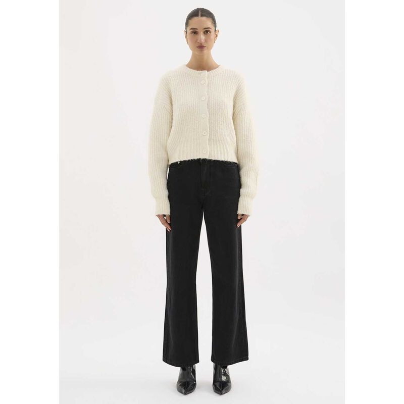 Nude Lucy Nixon Cropped Cardigan image number 2