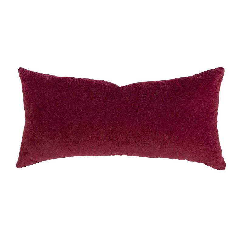 Bambury Cooper Rectangle Cushion Berry image number 1