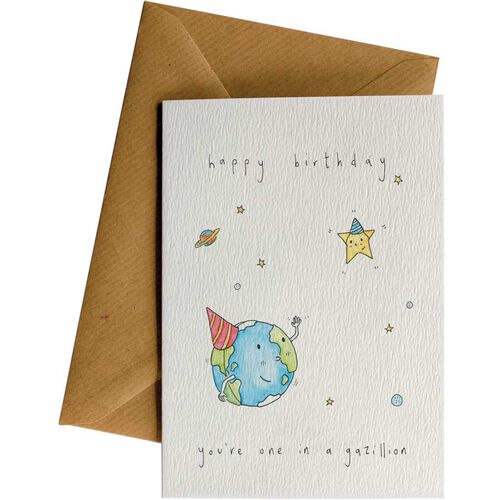 Little Difference One In A Gazillion Birthday Card