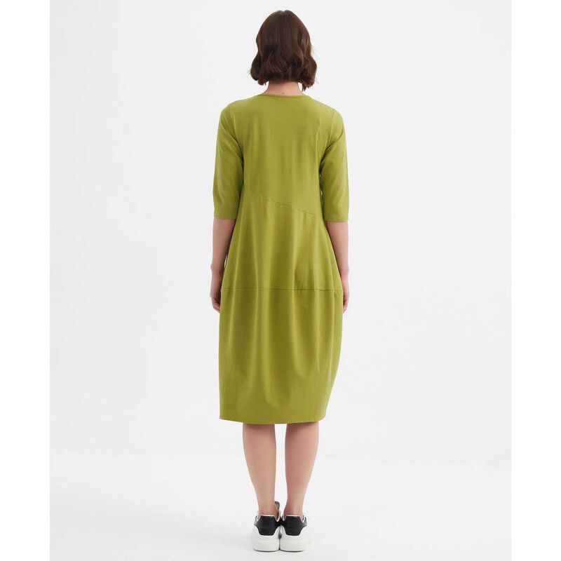 TIRELLI Diagonal Seam Winter Dress image number 1