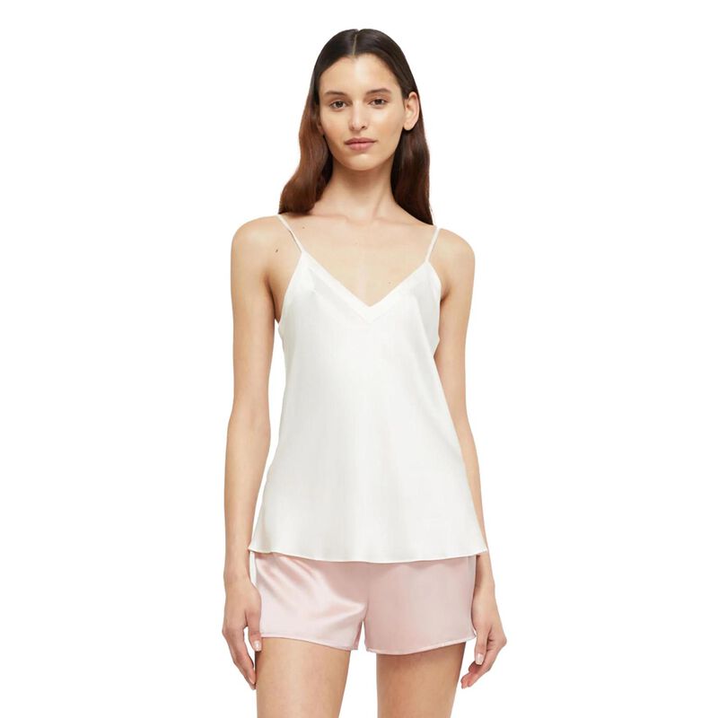 Ginia Silk Cami V Neck image number 4