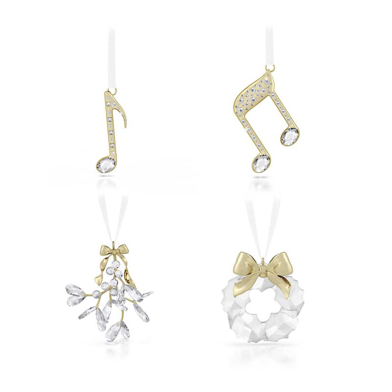 Swarovski Holiday Magic Music Note Ornament image number 3