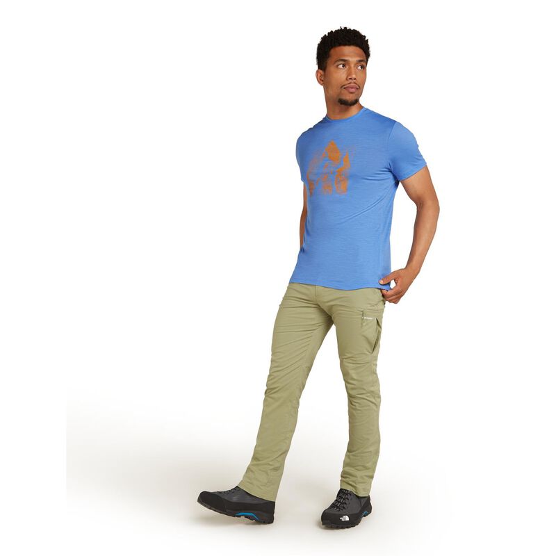 Icebreaker M Merino 150 Tech Lite SS Tee Granite Adventures image number 3