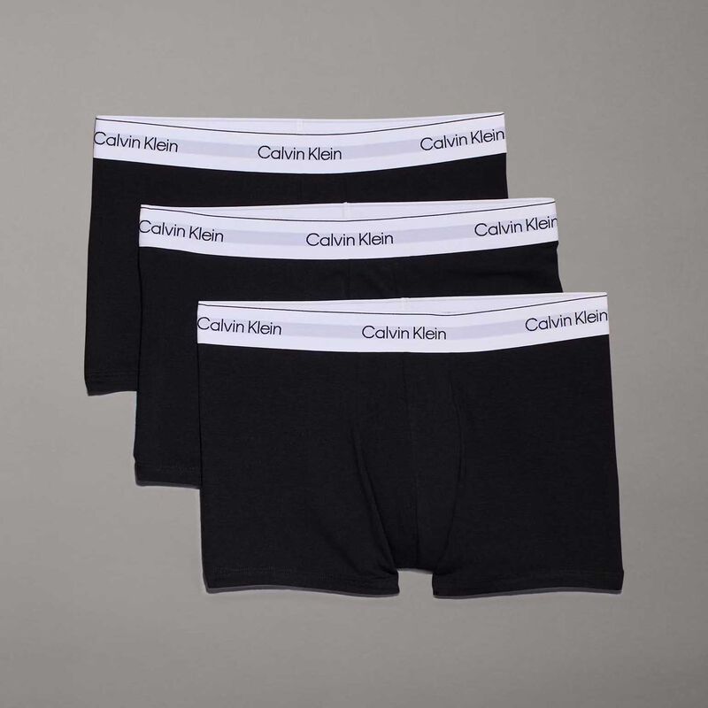 Calvin Klein Icon Cotton Stretch Trunks - 3 Pack image number 1