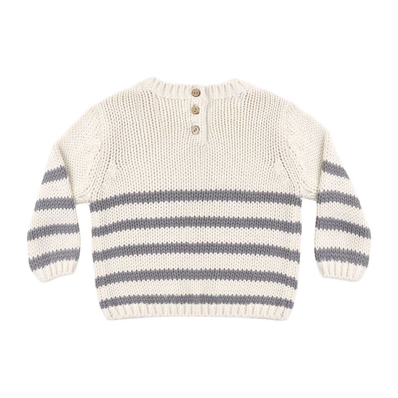 Quincy Mae Rex Sweater Stripe image number 1