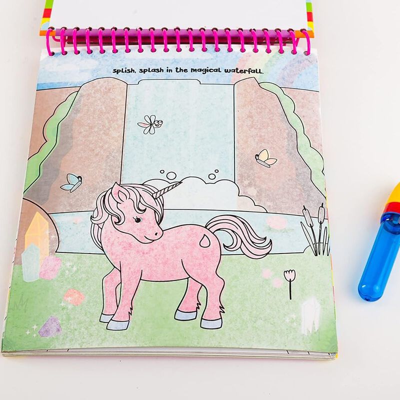 Hinkler Books Magic Painting - Unicorns image number 1