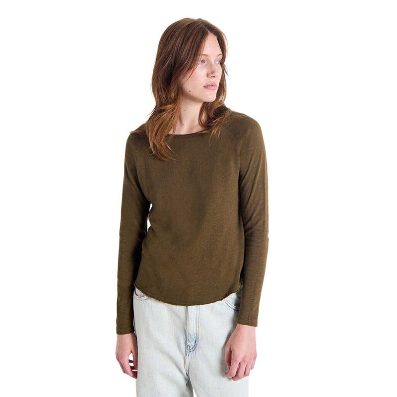 American Vintage Boat Neck Long Sleeve T-Shirt image number 0