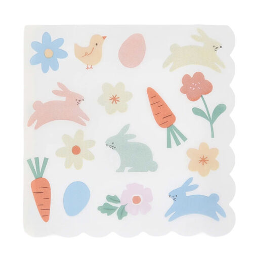 Meri Meri Easter Icons Large Napkins (x16)