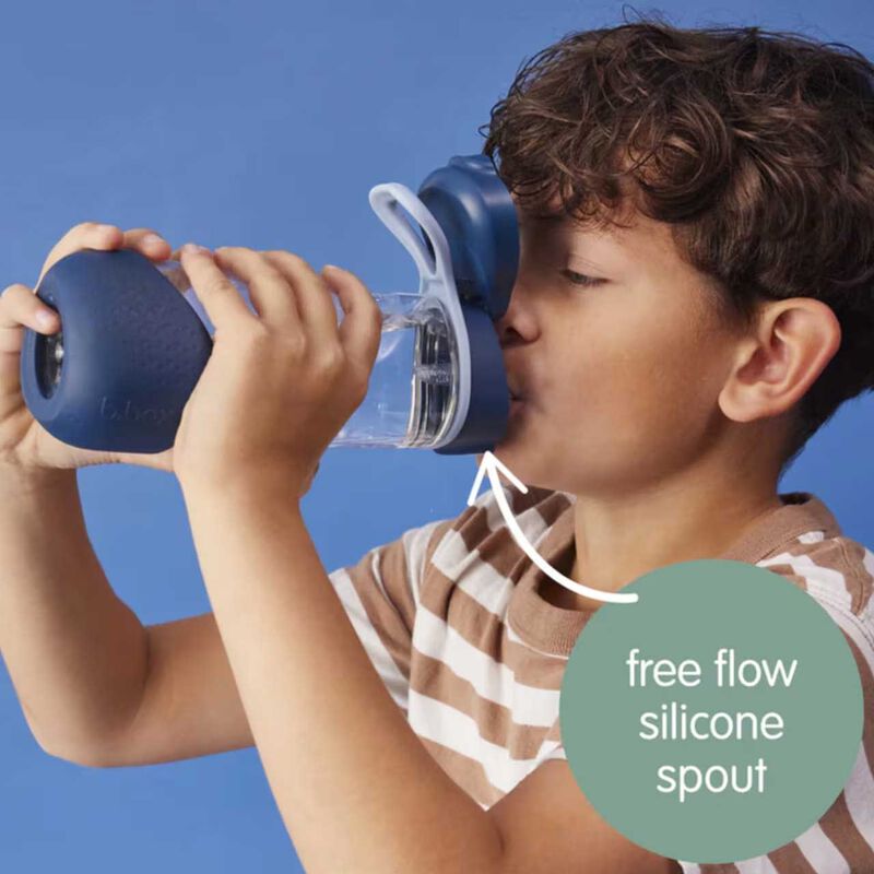 B.Box 600ml Sport Spout Bottle - Midnight image number 1