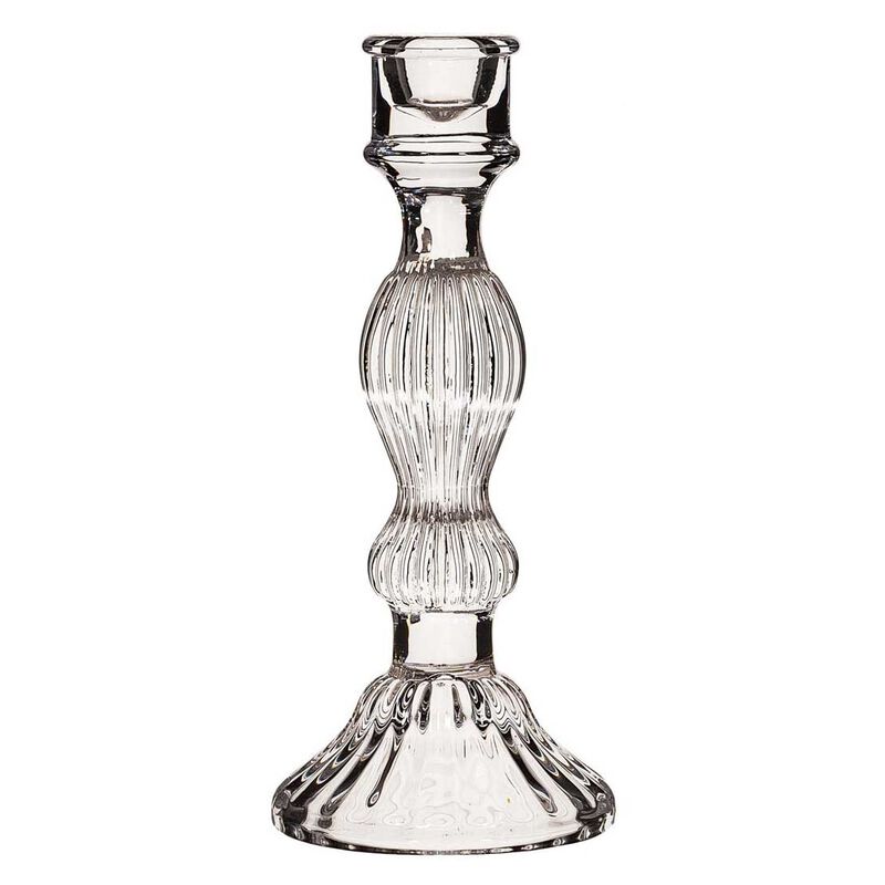 Sass & Belle Clear Vintage Candleholder image number 0