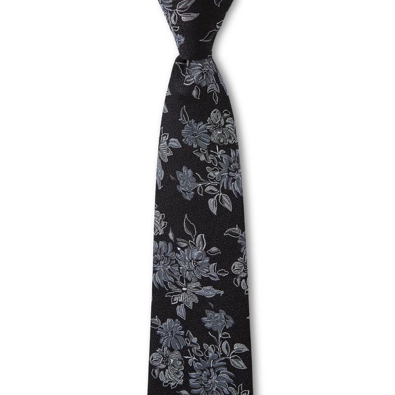 Joe Black Floral Spray 7.5cm Tie image number 0