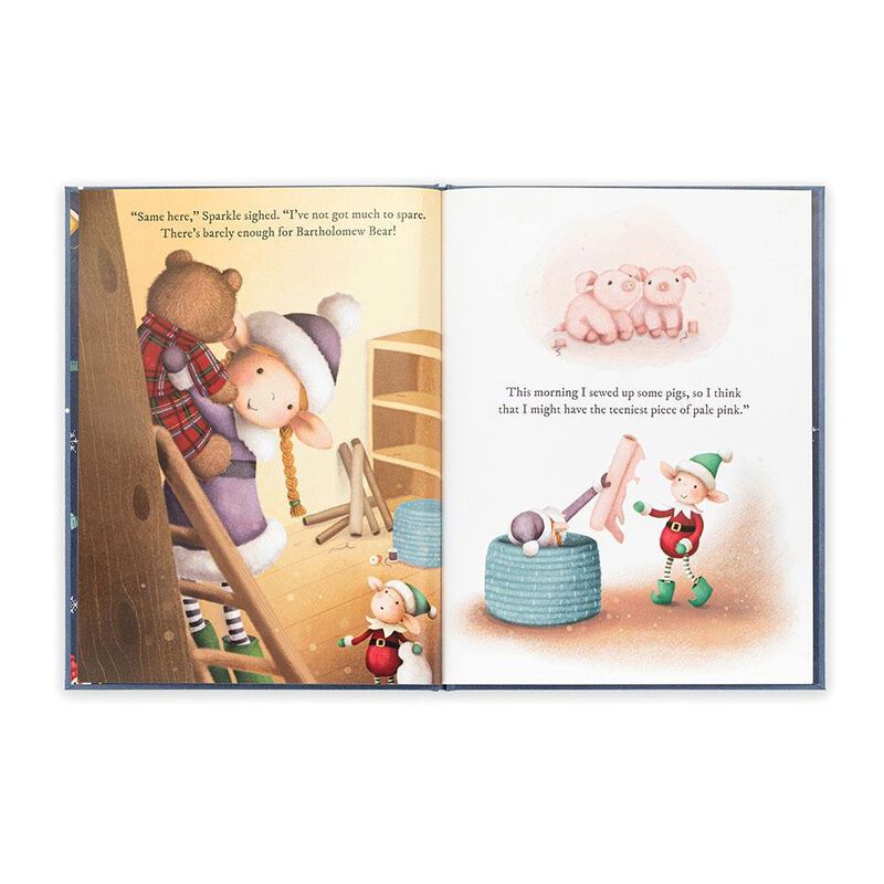 Jellycat Eldo Elf and The Patchwork Bashful Bunny Book image number 2