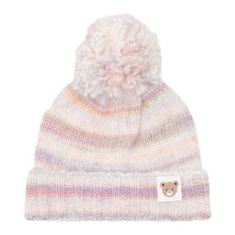 Huxbaby Rainbow Stripe Knit Beanie image number 0