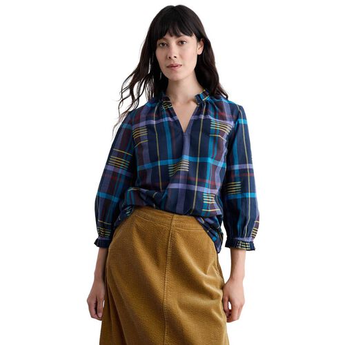 Seasalt Cornwall Aggie Top Cherry Tree Teal