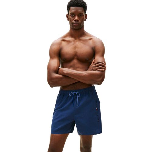 Tommy Hilfiger Original Ithaca Stripe Mid Length Swim Shorts