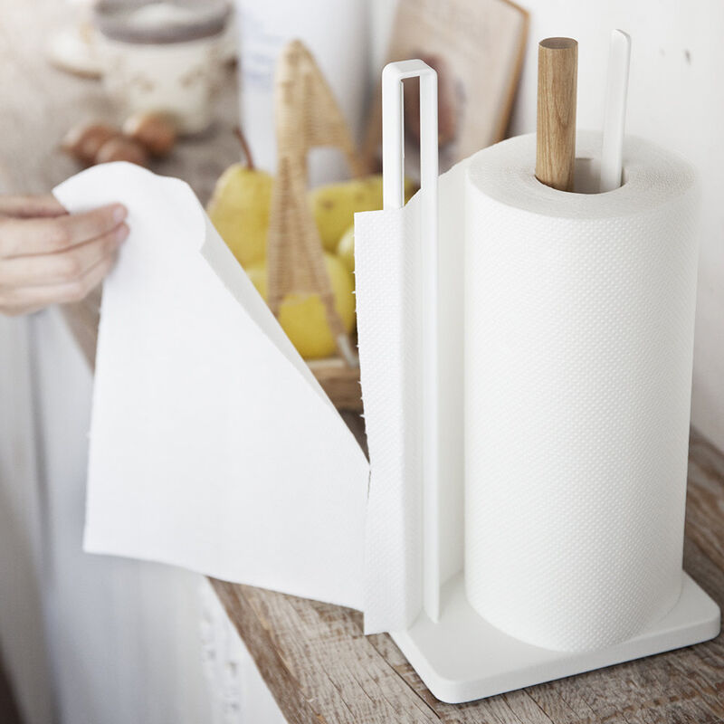 Yamazaki Tosca Paper Towel Holder Heavy Base image number 1