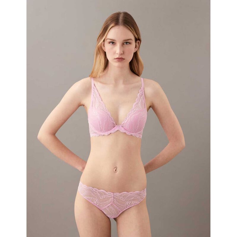 Calvin Klein Sensual Stretch Lace Bikini image number 2