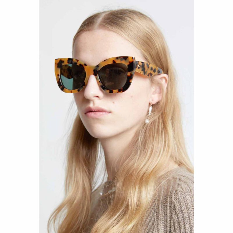 Karen Walker Northern Lights 22 Crazy Tort Sunglasses image number 2